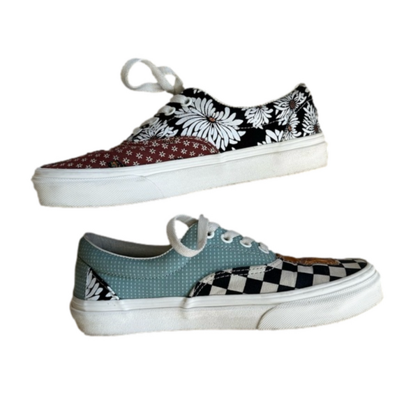 Vans Era Tiger Patchwork Shoes - Picture 4 of 9